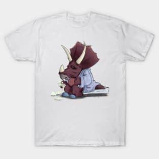 Sick Triceratops T-Shirt